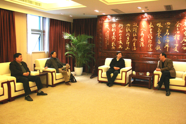 省供销社监事会在杭监事视察中国国际茶叶拍卖中心